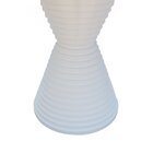 Mesa De Jantar Apollo Tampo Redondo Ø120 Branco/amêndoa