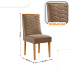 Mesa De Jantar Aspen 180cm Tampo Mdf Laminado Canto Copo Com