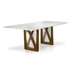 Mesa De Jantar Áustria C03 218x110 Cm - Amarena Móveis - Laca