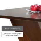 Mesa De Jantar Beauty Acabamento Verniz Poliuretano - Madeira
