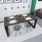 Mesa De Jantar Bronx 180cmx90cmx75 Cm Terracota