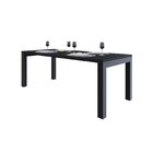 Mesa De Jantar Bronx U 200 Cmx90x75cm Preto