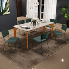 Mesa De Jantar Capri 160cm Off White Nature Com 6 Cadeiras Al