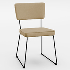 Mesa De Jantar Capri 160cm Off White Nature Com 6 Cadeiras Al