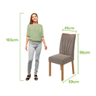 Mesa De Jantar Celebrare 1,20 Com Vidro  E 4 Cadeiras Apogeu