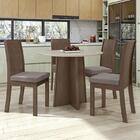 Mesa De Jantar Celebrare 100cm Com 4 Cadeiras Athenas Imbuia/