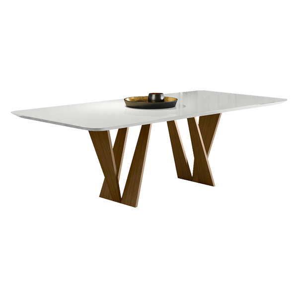 Mesa De Jantar Chile C03 218x110 Cm - Amarena Móveis - Laca O