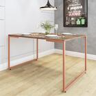 Mesa De Jantar Colt Castanho Cobre
