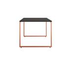 Mesa De Jantar Colt Preto Cobre