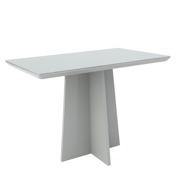Mesa De Jantar Com 4 Lugares 1 20 Com Tampo De Madeira Canto