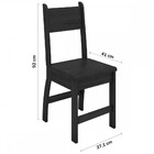 Mesa De Jantar Com 6 Cadeiras Milano Amendoa Savana Poliman M