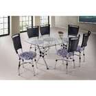 Mesa De Jantar Com Tampo De Vidro Retangular Ibiza Cromada 16