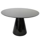 Mesa De Jantar Cone 70cm Laqueada Preto