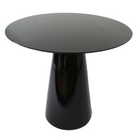 Mesa De Jantar Cone 80 Cm - Laqueada - Preto