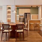 Mesa De Jantar Cone Orgânica Tríon Redonda 110x113 Cm Base Fr