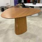 Mesa De Jantar Cone Orgânica Tríon Redonda 110x113 Cm Base Fr