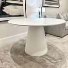 Mesa De Jantar Cone Redonda 150 Cm Laca - Branco