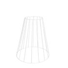 Mesa De Jantar Cone Redonda Raiada 1 20m Com Tampo De Madeira