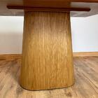 Mesa De Jantar Cone Retangular 140x90 Cm Base Oval Freijó Tam