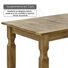 Mesa De Jantar Corona Rústica 1,82 M Ideal P/ Area Externa -