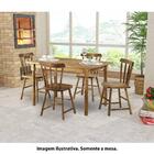 Mesa De Jantar Dalas Rústica Torneada Em Madeira - Cera Mel