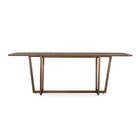 Mesa De Jantar Dália 220x110cm  Amêndoa