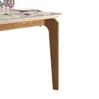 Mesa De Jantar Dália Tampo Chanfrado 140x90 - Pr Móveis