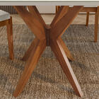 Mesa De Jantar De 4 Lugares Donna 120 Cm Mel Natural/off Whit