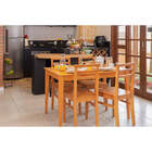 Mesa De Jantar De Madeira 4 Lugares Apê - Nozes - Meu Móvel D