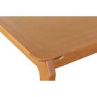 Mesa De Jantar De Madeira 6 Lugares Cascais 180x90 Cm - Mel -