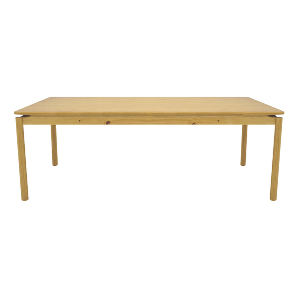 Mesa De Jantar De Madeira Taeda Zelda 220cm Natural/voss G04