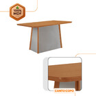 Mesa De Jantar Diane 120cm Tampo Mdf Laminado 4 Cadeiras Eloi