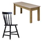 Mesa De Jantar Ditália 2bancos 2cad Ja-220+ja-225