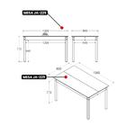 Mesa De Jantar Ditália Ja-225