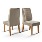 Mesa De Jantar Dj Móveis Neiva 1360x1360 6 Cadeiras Curvata