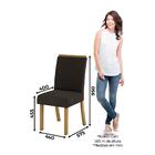 Mesa De Jantar Dora 90cm 4 Cadeiras Vega - Nature/off White/