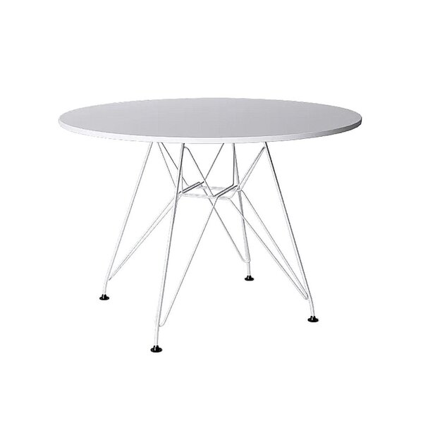 Mesa De Jantar Eames Redonda 110cm Up Home Branco