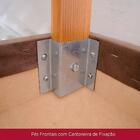 Mesa De Jantar Egípcio Com 8 Cadeiras Vitória H02 Nat/off/beg