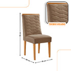 Mesa De Jantar Eloise 90cm Tampo Mdf Laminado Canto Copo Com