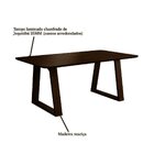 Mesa De Jantar Em Madeira Carter 160x80cm Nogueira