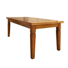 Mesa De Jantar Em Madeira Maciça 2,50m Demolição Rústica