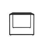 Mesa De Jantar Estilo Industrial 90x90 Preto Tx - Fdecor