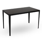 Mesa De Jantar Estrutura Em Aço 120x70cm Rio Preto