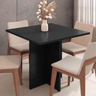 Mesa De Jantar Evans Preto 4 Lugares