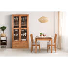 Mesa De Jantar Extensível Euro - Nozes - Meu Móvel De Madeira