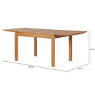 Mesa De Jantar Extensível Euro - Nozes - Meu Móvel De Madeira