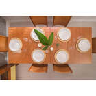 Mesa De Jantar Extensível Euro - Nozes - Meu Móvel De Madeira