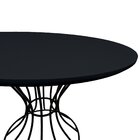 Mesa De Jantar Fendi Ø120 Preto