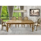 Mesa De Jantar Fiore 220cm Com 08 Cadeiras Isla Provençal Com