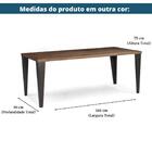 Mesa De Jantar Fit Renar Retangular 160 Cm X 90 Cm Madeira Ma